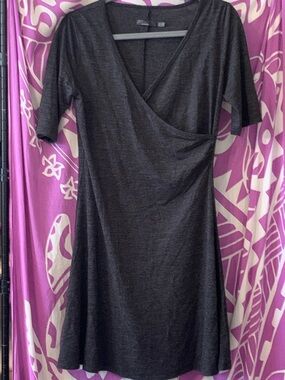 Prana Dark Charcoal Cozy Knit Cardigan